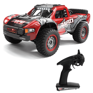 Машинка на радиоуправлении JJRC Q130 1:14 Red – гоночный автомобиль, монстр-трак, 4WD, до 18 мин, 48 км/ч